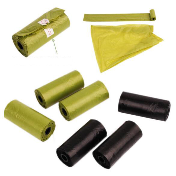 100% Biodegradable/Compostable/ Disposable Dog Poop Bag PLA Waste Bags for Home Use