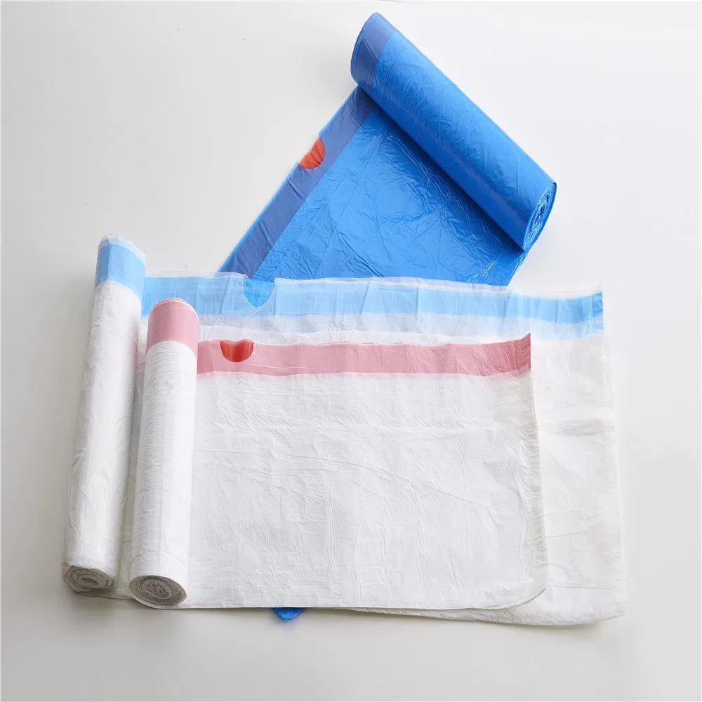 13 Gallon 23*30 Inches Plastic Bin Liners Drawstring Trash Bags