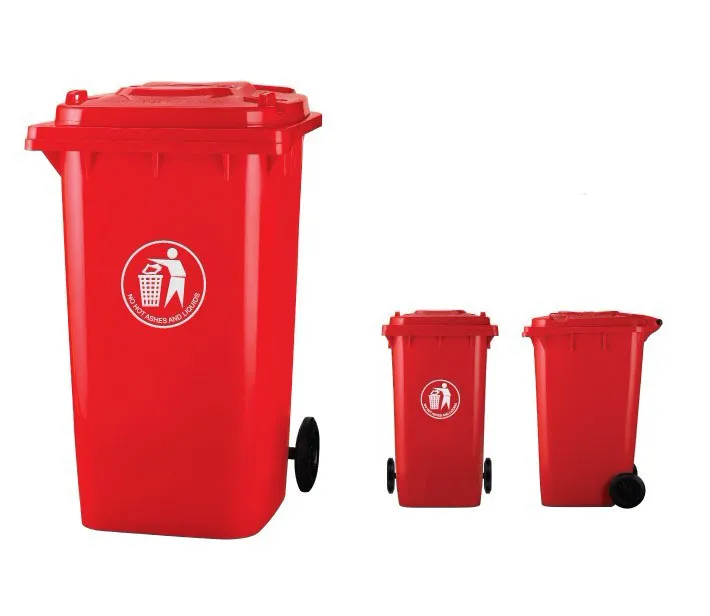 240L Plastic Dumpsters with Wheels