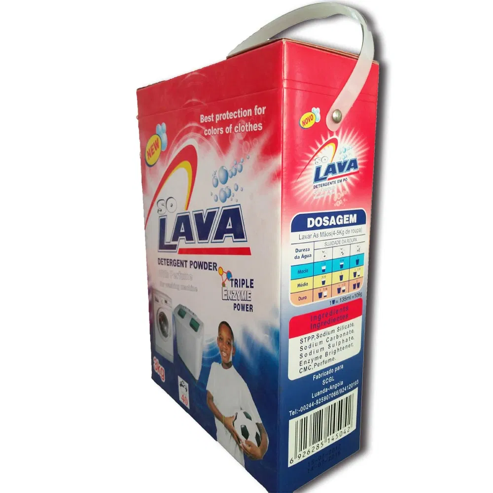 3kg Good Quality Machine Washing Detergent Washing Powder