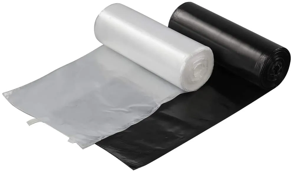 55 Gallon Black Plastic Garbage Bag