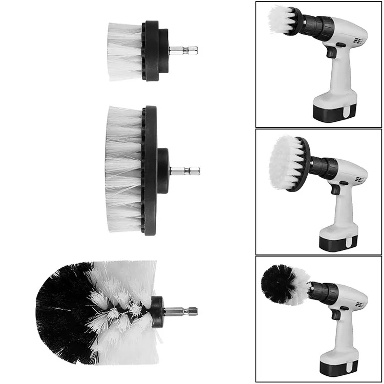 All Purpose Cleaner Scrubbing Scrub Surface Grout Home Car Cleaning Kitchen Drill Brush Electric Cleaning Brush