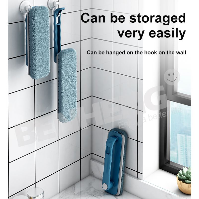Benheng Multi-Functional Scrubbing and Cleaning Brush Scouring Pad Brush Table Desk Window Wiper