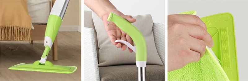 Bingo Home Bathroom Kitchen Cleaning Tools Magic Microfiber Healthy Water Spray Mop