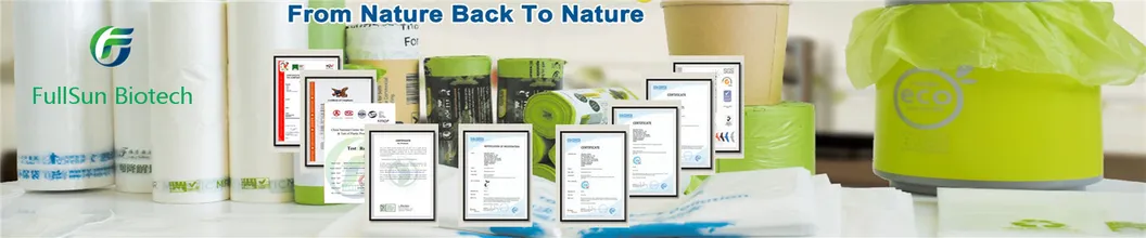 Biodegradable Compostable Disposable Color Doggy Poop Garbage Bags