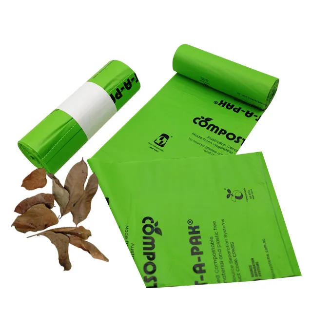 Biodegradable Dog Poop Bags Compostable Dog Waste Bags, Unscented, Vegetable-Based & Eco-Friendly, Premium Thickness & Leak Proof, Easy Detach & Open, Support