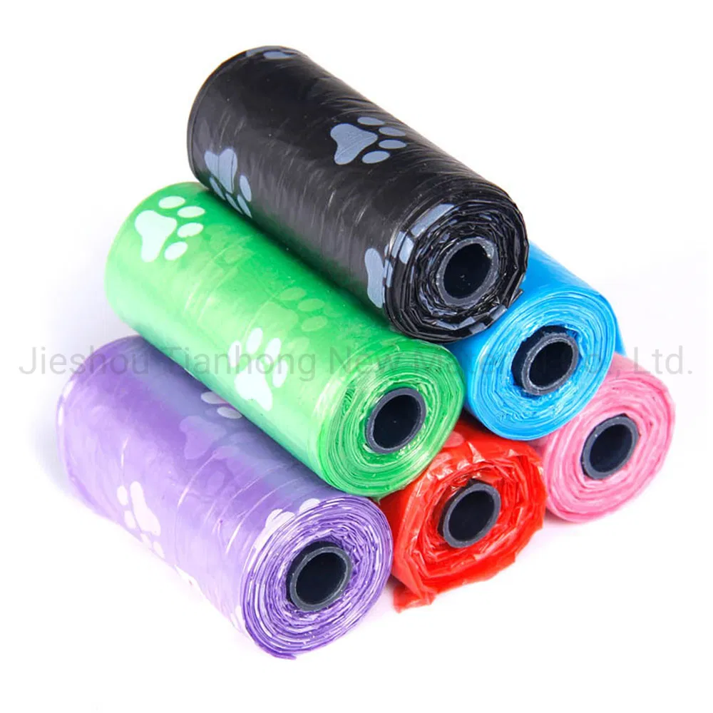 Biodegradable Dog Poop Bags Disposable Waste Bags Pet Garbage Bag Cat Waste Bag PLA Trash Bags Bio Plastic Cleaning up Bags