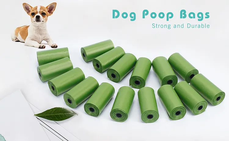 Biodegradable Poop Bags Biobased Poop Bag Dispenser Dog Waste Bags