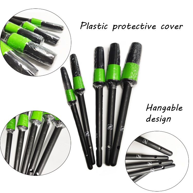 Car Wash Soft Nylon Bristle Detailing Brush Made in China