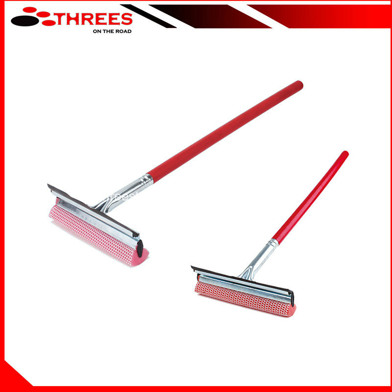 Car Window Squeegee with Wooden Handle (1507301)