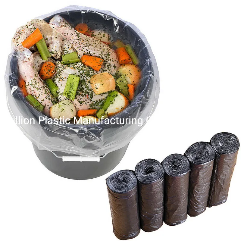 Clear Plastic Produce Garbage Packing Bag