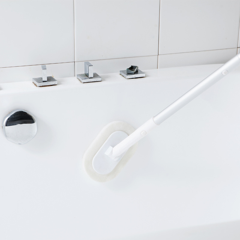 Creative with Handle Decontamination Retractable Bedroom Mop Cleaning Brush Bathtub Brush