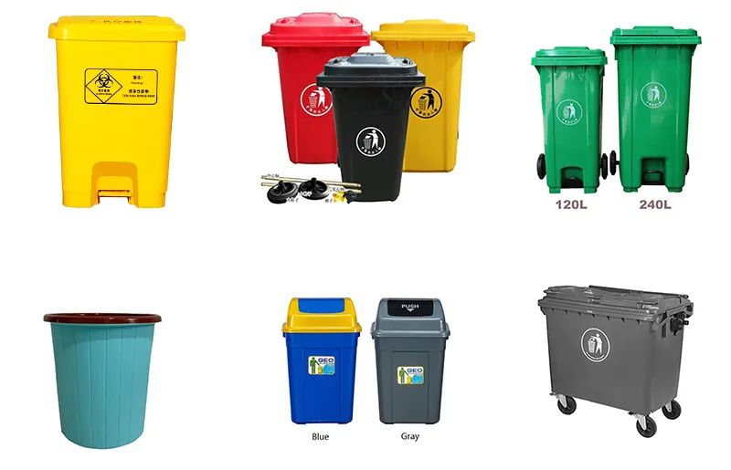 Custom 20L 30L 60L Double Foot Pedal Plastic Rubbish Waste Bin