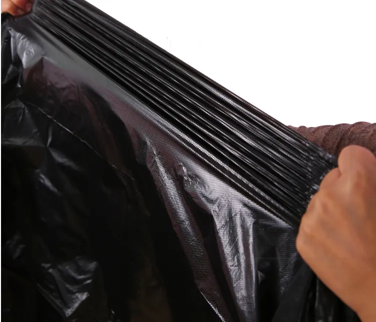 Disposable Heavy Duty Black Plastic Trash Bag Rubbish Bag Polythene Bag Garbage Bag