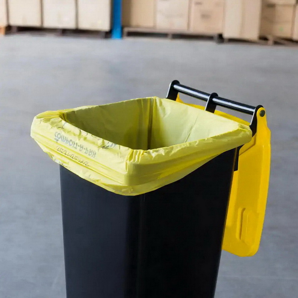 Disposable Plastic Trash Wast Mesh Storage Garbage Bag