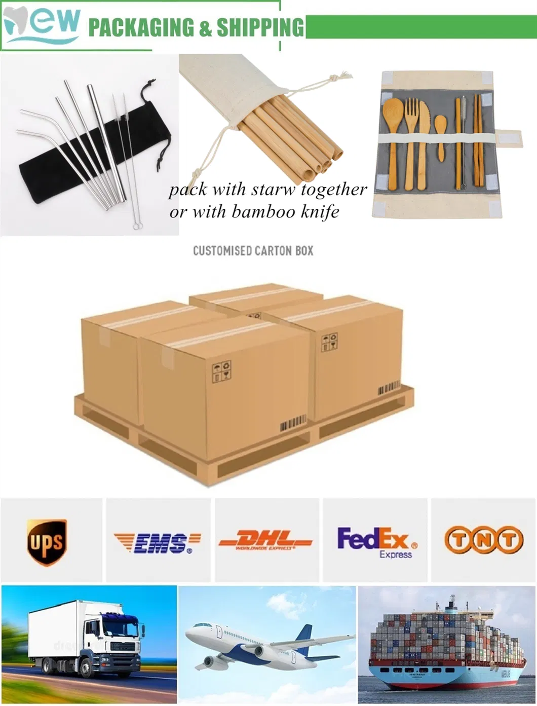 Eco-Friendly Steel Reusable Environmental Clean Brush Used in Bamboo Straw