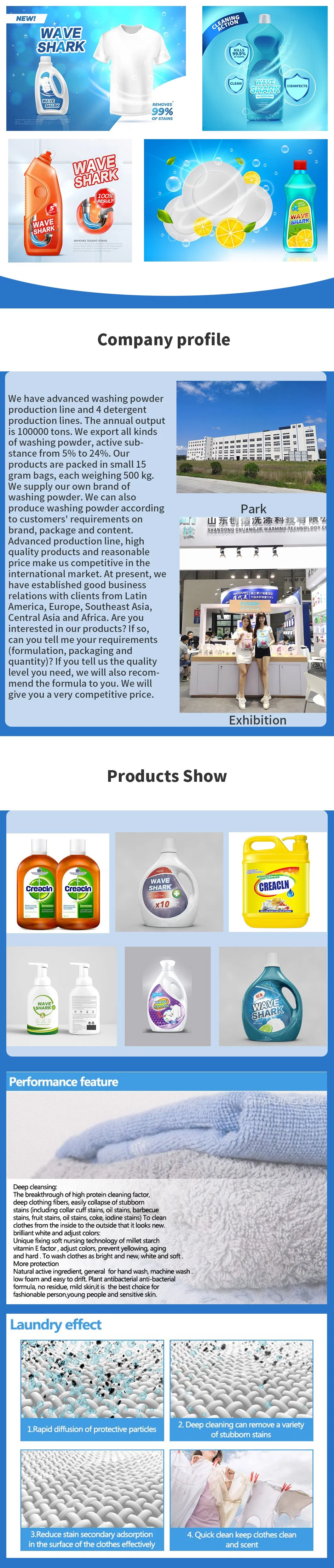 Full Effect Multi-Purpose All Kinds of Fragrant Laundry Liquid to Provide OEM Services