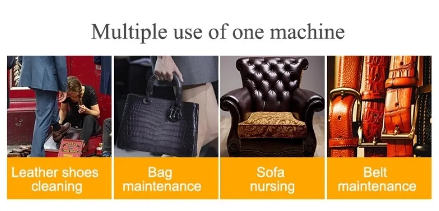 Handheld Electric Multifunctional DC Direct Charge & Battery Powered Leather Care Cleaning Brush