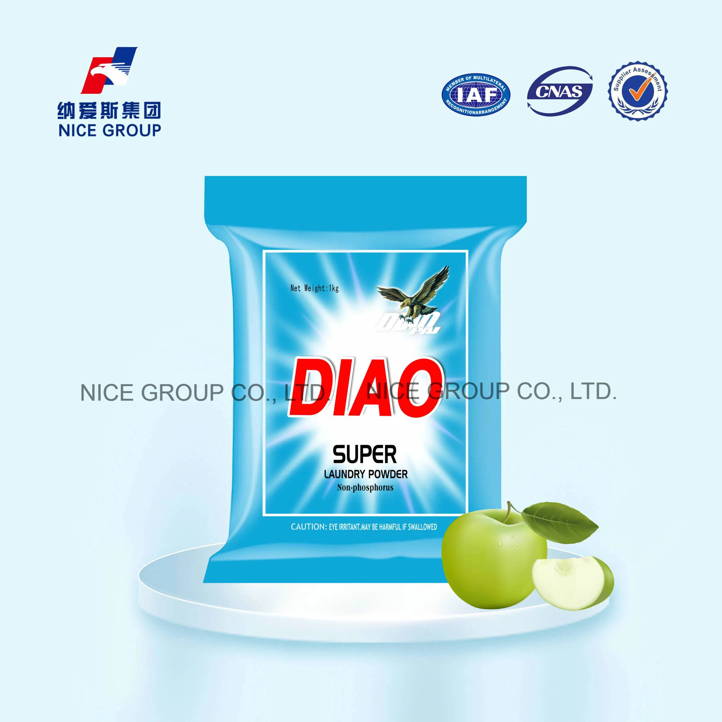Hot Sale Diao Brand Highly Active Super Non- Phosphorus Laundry Powder