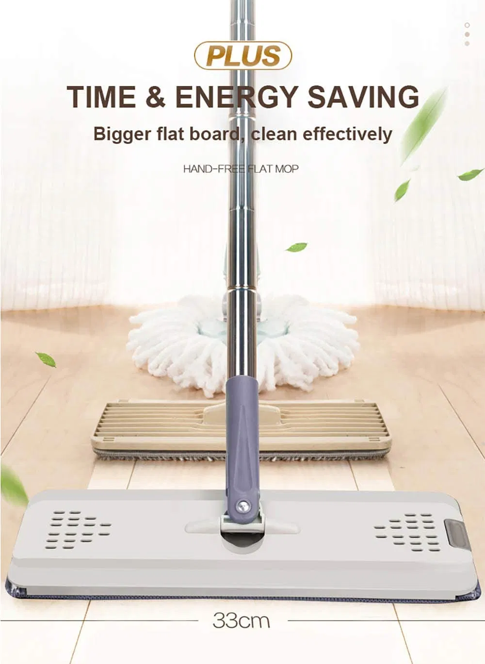 Hot Sale Self-Washed Squeeze Mop Hands Free Wash Mop Magic Mop