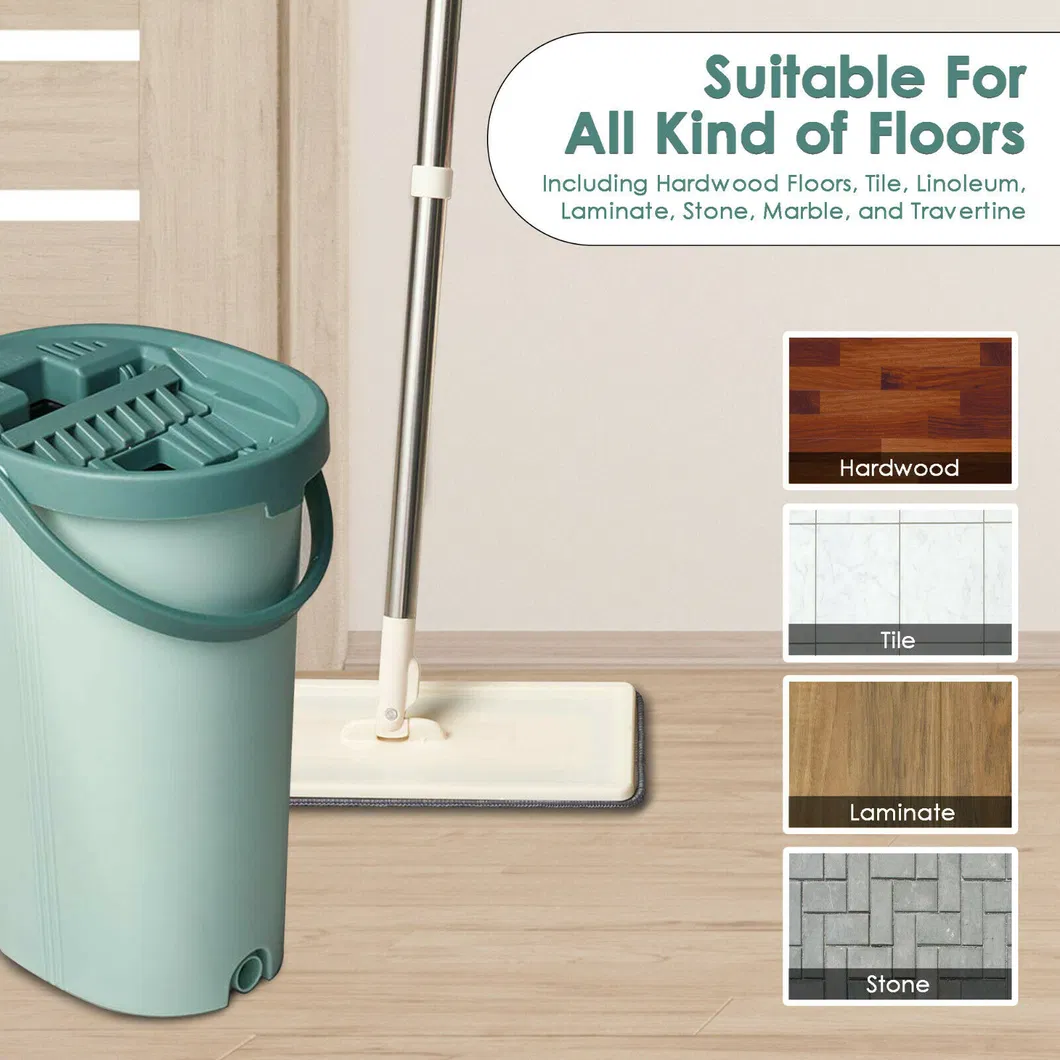 Hot Sale Self-Washed Squeeze Mop Hands Free Wash Mop Magic Mop