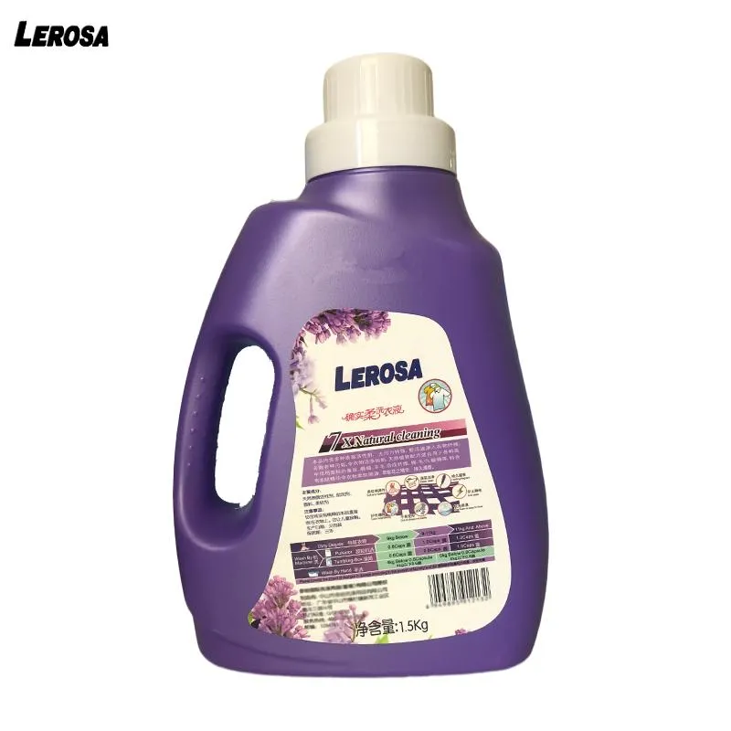 Hot Sales Easily Rinse Lasting Fragrant Lerosa Lavender Laundry Detergent Liquid for Washing Clothes, Coats