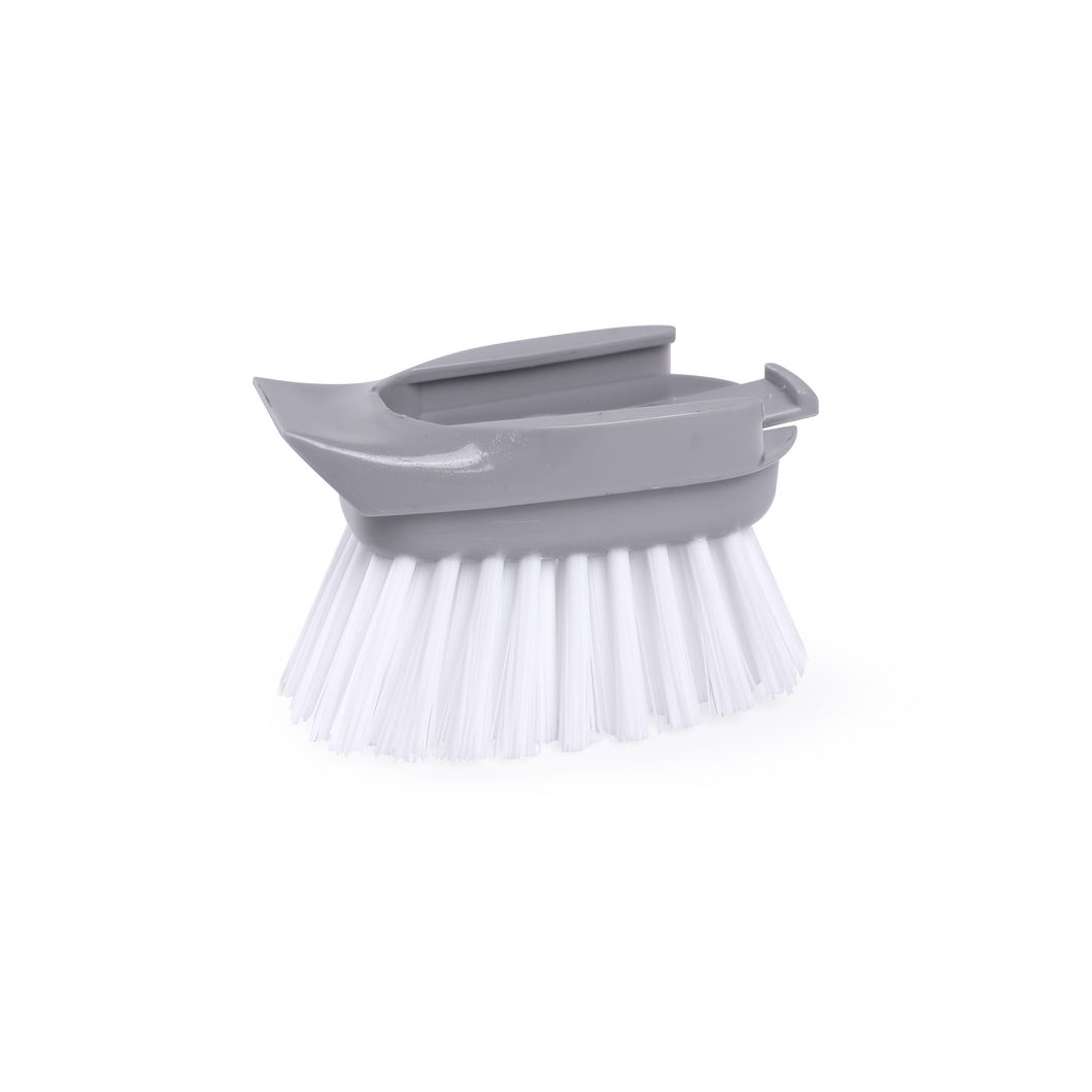 Hot Selling Automatic Liquid-Adding Dish Pot Cleaning Brush Replaceable Sponge Brush Head