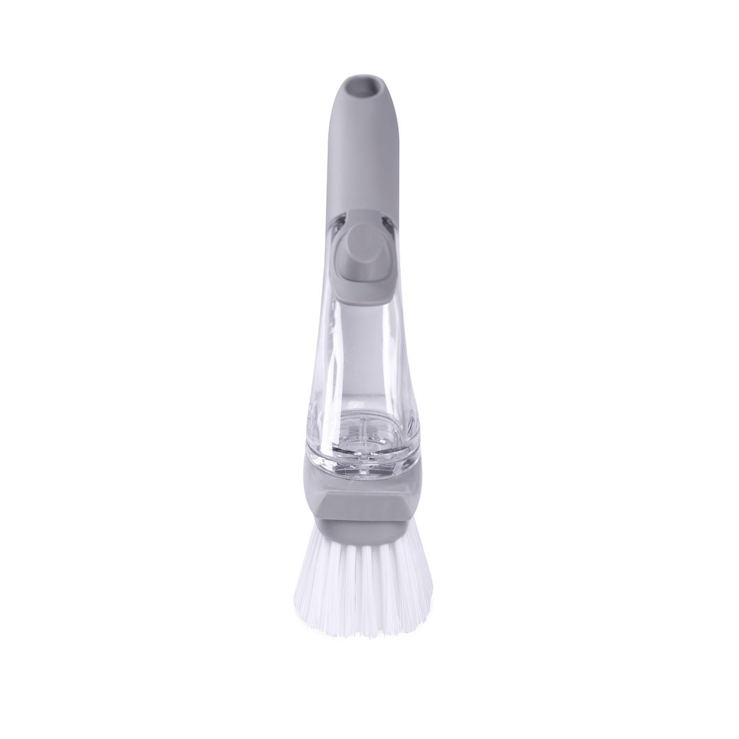 Hot Selling Automatic Liquid-Adding Dish Pot Cleaning Brush Replaceable Sponge Brush Head