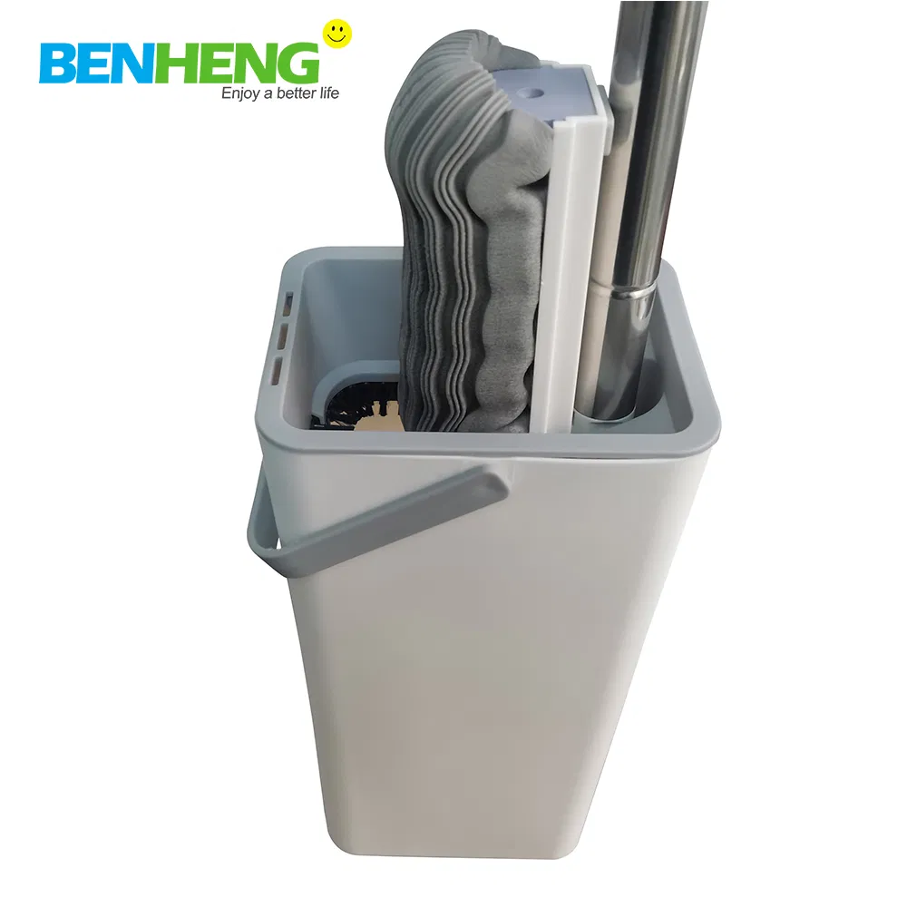 House Floor Cleaning Sponge Mop and Bucket Set