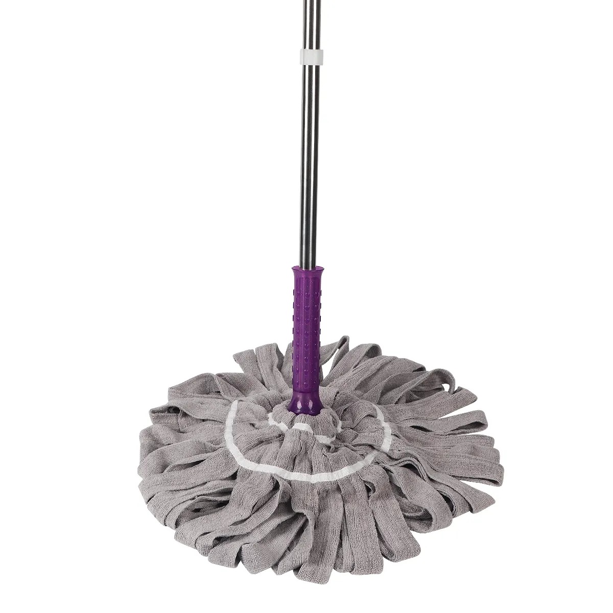 Stock Gray Microfiber Cloth Twist Mop