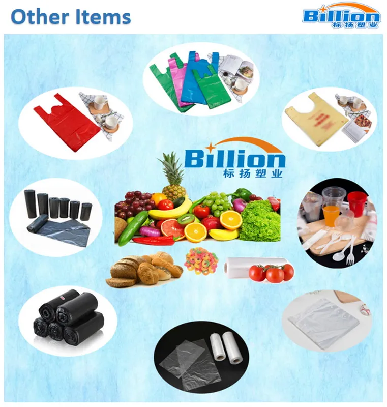 Industry Cheap Plastic Garbage Packaging Poly Plastic Bag