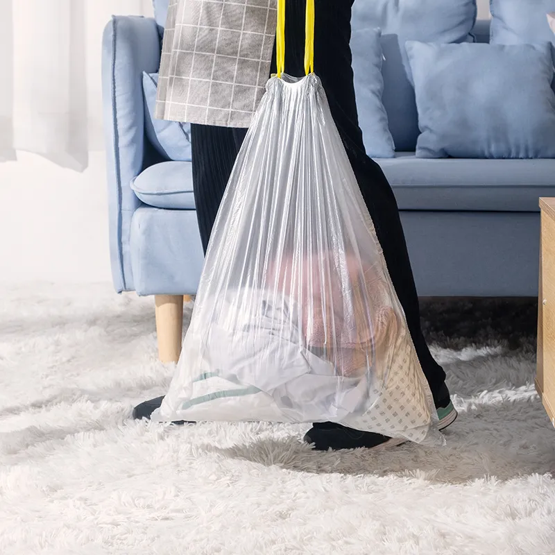 Large Sorting Plastic Drawstring Garbage Bag