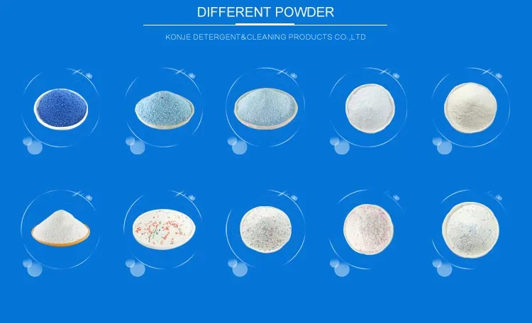 Lemon Perfume Cleaning Laundry Washing Detergent Powder with Color Guard