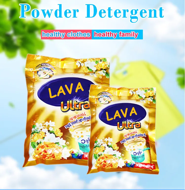 Low Density High Foam Laundry Washing Powder/Detergent Powder/Lessive En Poudre