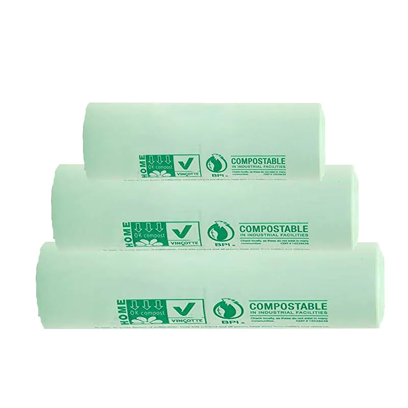Manufacturer Custom Biodegradable Garbage Bags, Compostable Trash Bags