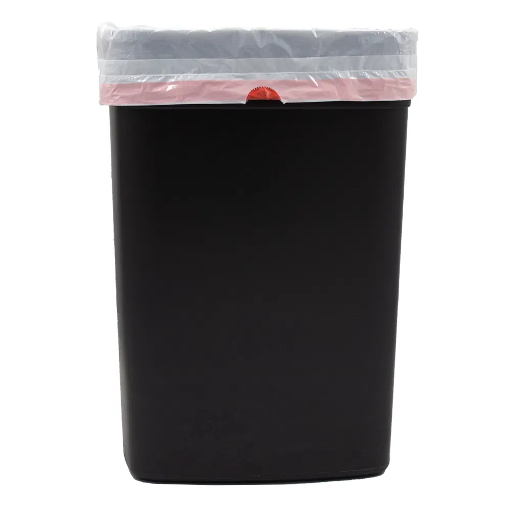 Manufacturers Custom Drawstring Trash Bag Compostable Biodegradable Plastic Garbage Bag with Drawstring
