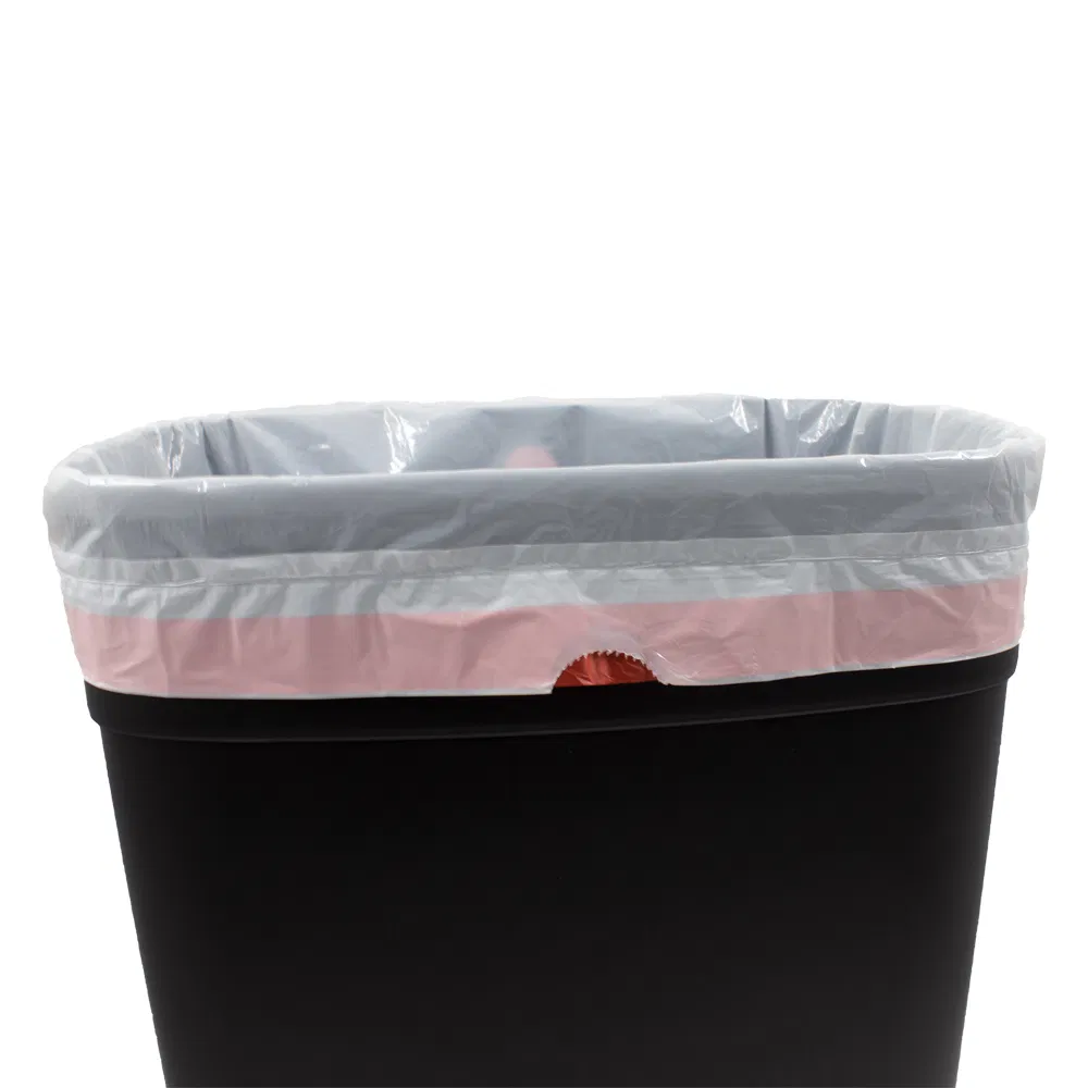 Manufacturers Custom Drawstring Trash Bag Compostable Biodegradable Plastic Garbage Bag with Drawstring