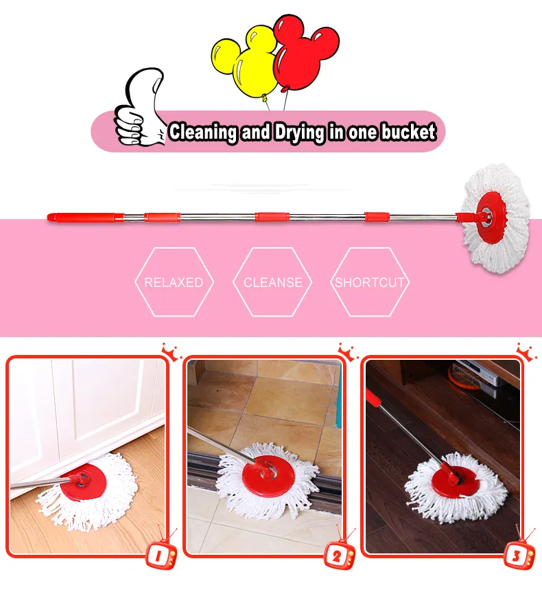 Multi Refill Choise Spin Twist Microfiber Floors Mop