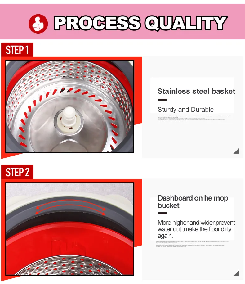 Multi Refill Choise Spin Twist Microfiber Floors Mop