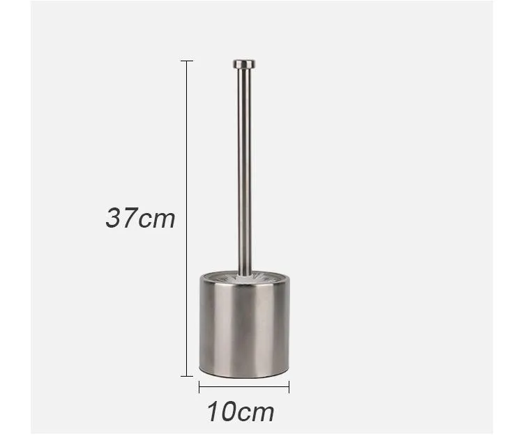 Newest Design Standing Powder Coating Thick Stainless Steel Toilet Brush