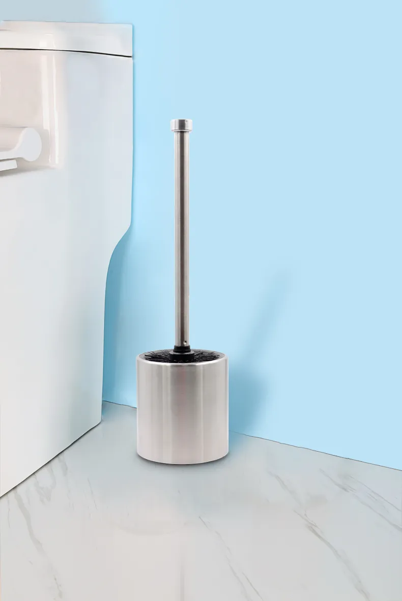 Newest Design Standing Powder Coating Thick Stainless Steel Toilet Brush