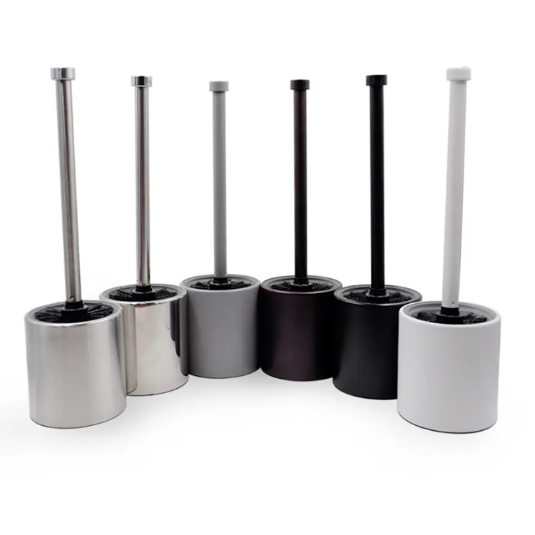 Newest Design Standing Powder Coating Thick Stainless Steel Toilet Brush