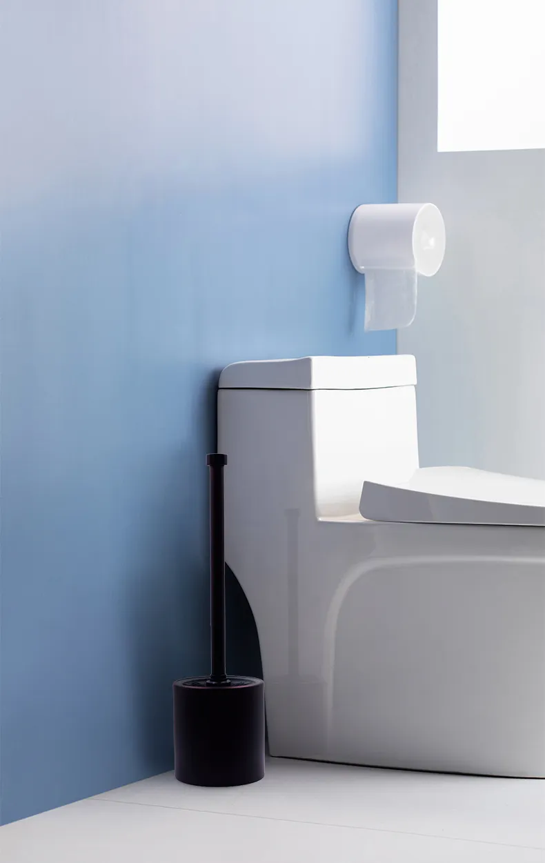 Newest Design Standing Powder Coating Thick Stainless Steel Toilet Brush