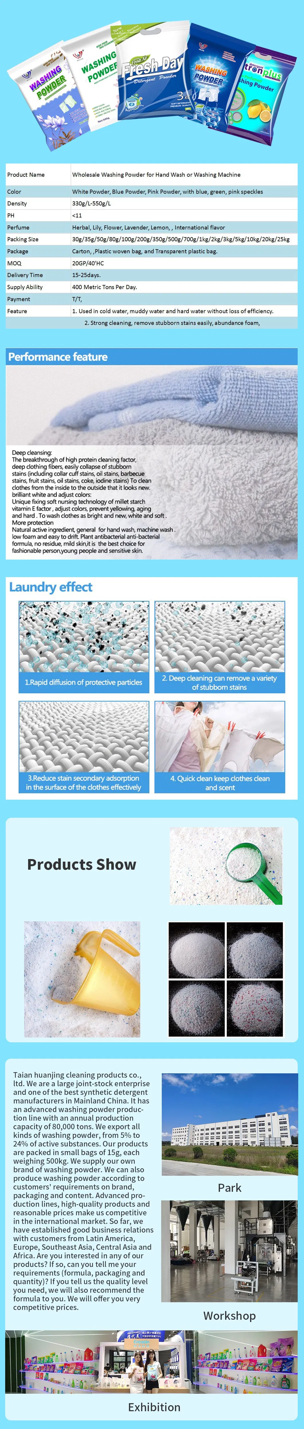 OEM Washing Powder Wholesale
