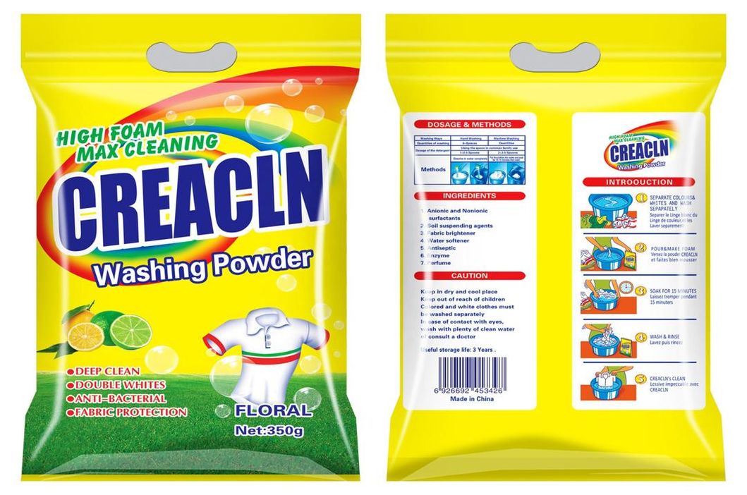 Phosphorus Free Skin Care Detergent Powder, Machine Washable