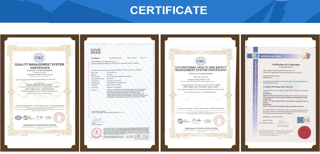 Plastic Dustbin Storage Recycling Containers for Dustbin Storage