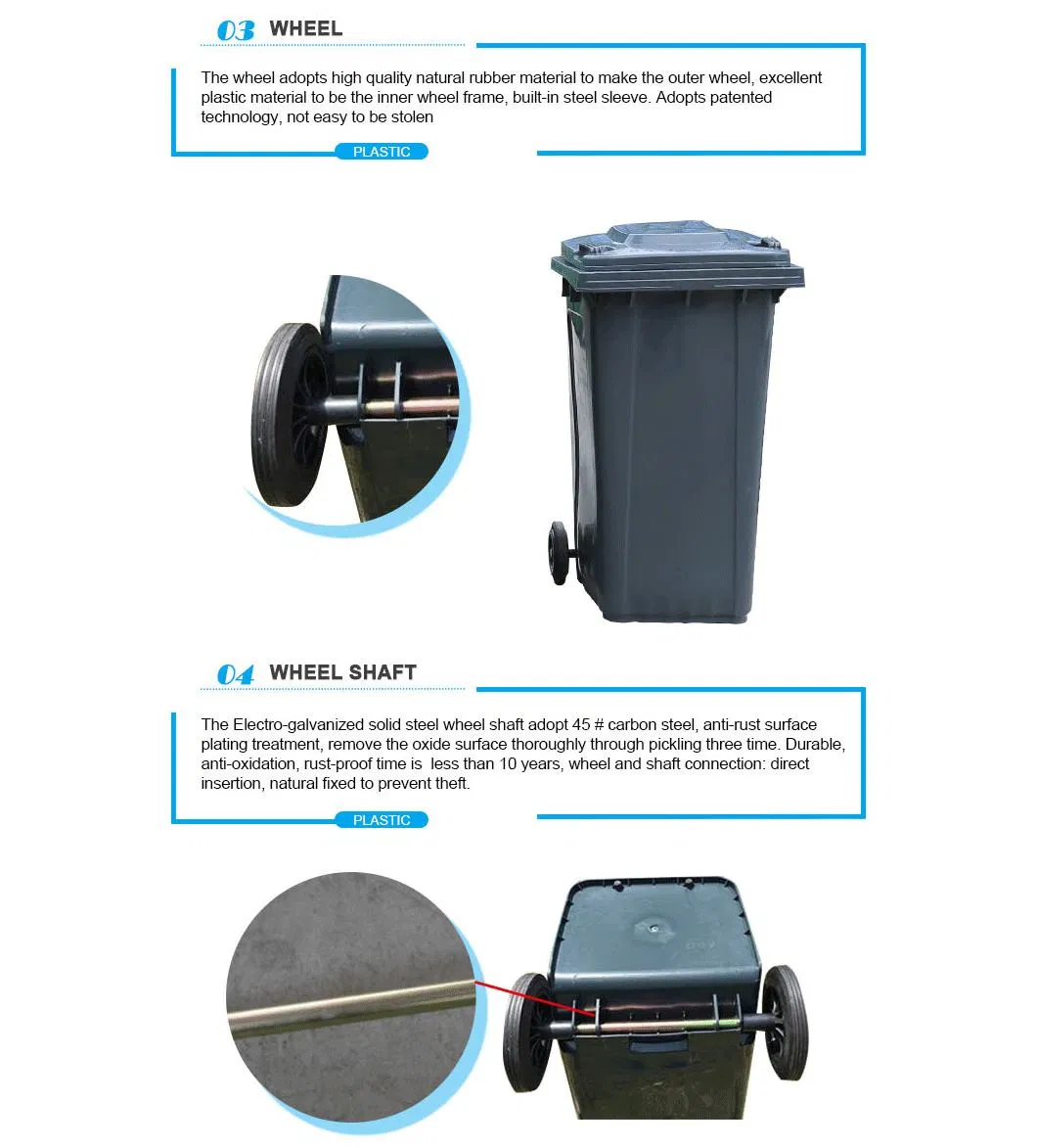Plastic Dustbin Storage Recycling Containers for Dustbin Storage
