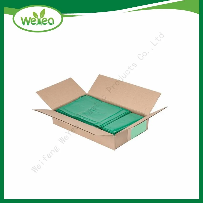 Polythene Waterproof 100% Virgin Material Kitchen Trash Bag with TUV & SGS Certificate