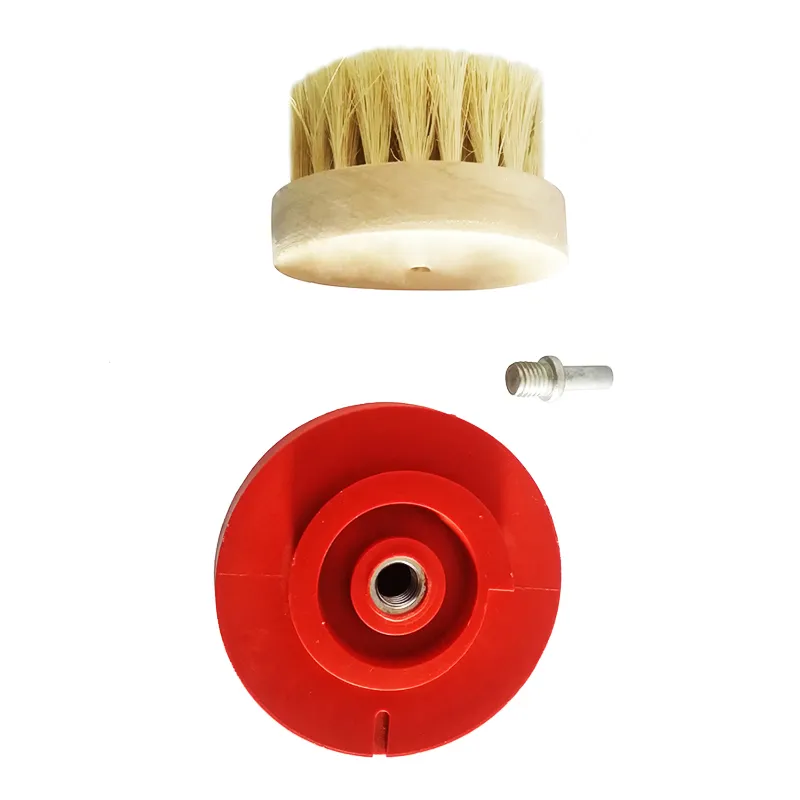 Popular Cleaning Car Mat Drill Scrub Brush with Good Quality