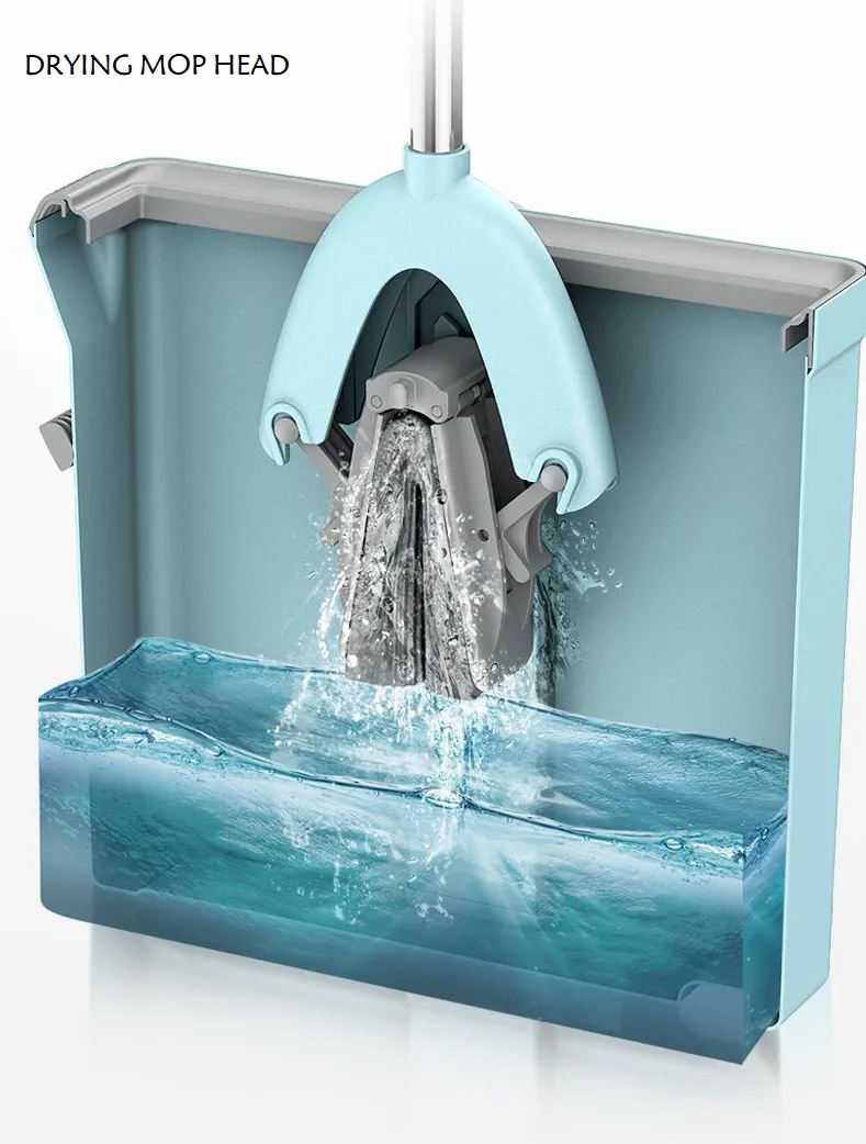 PVA Cleaning and Drying Function Mop